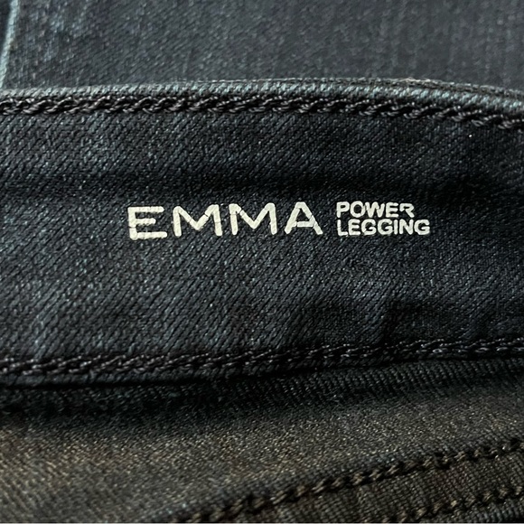 Dl1961 Emma Power Leggings 4 Way Stretch 360• Comfort Skinny Jeans Blue Size 28 - Picture 4 of 8